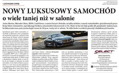 Select-Automotive Jastrzębie Zdrój